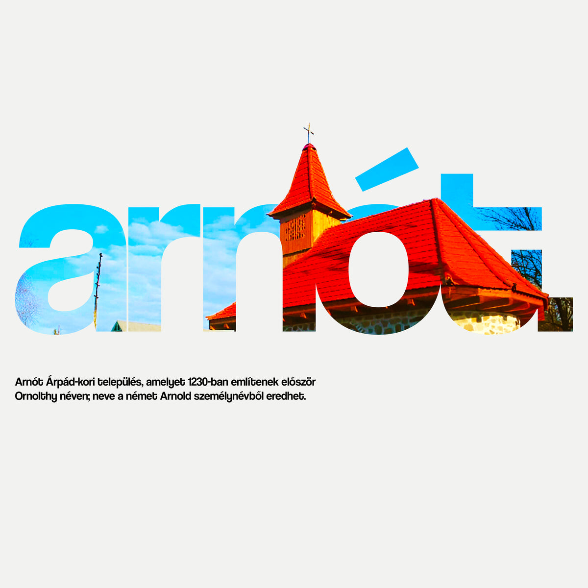 ARNÓT 1.0 - Kapucnis Pulóver