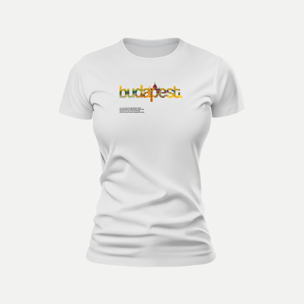 BUDAPEST 1.0 -  Női Pamut Póló
