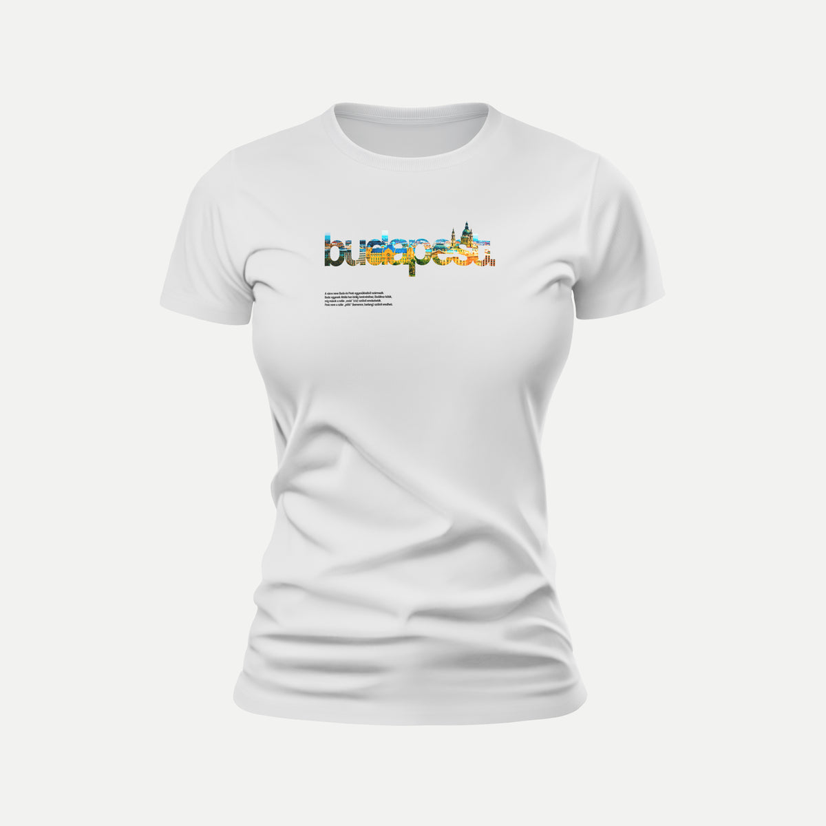 BUDAPEST 2.0 -  Női Pamut Póló