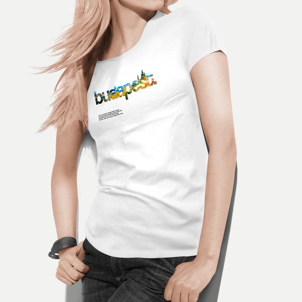 BUDAPEST 2.0 -  Női Pamut Póló