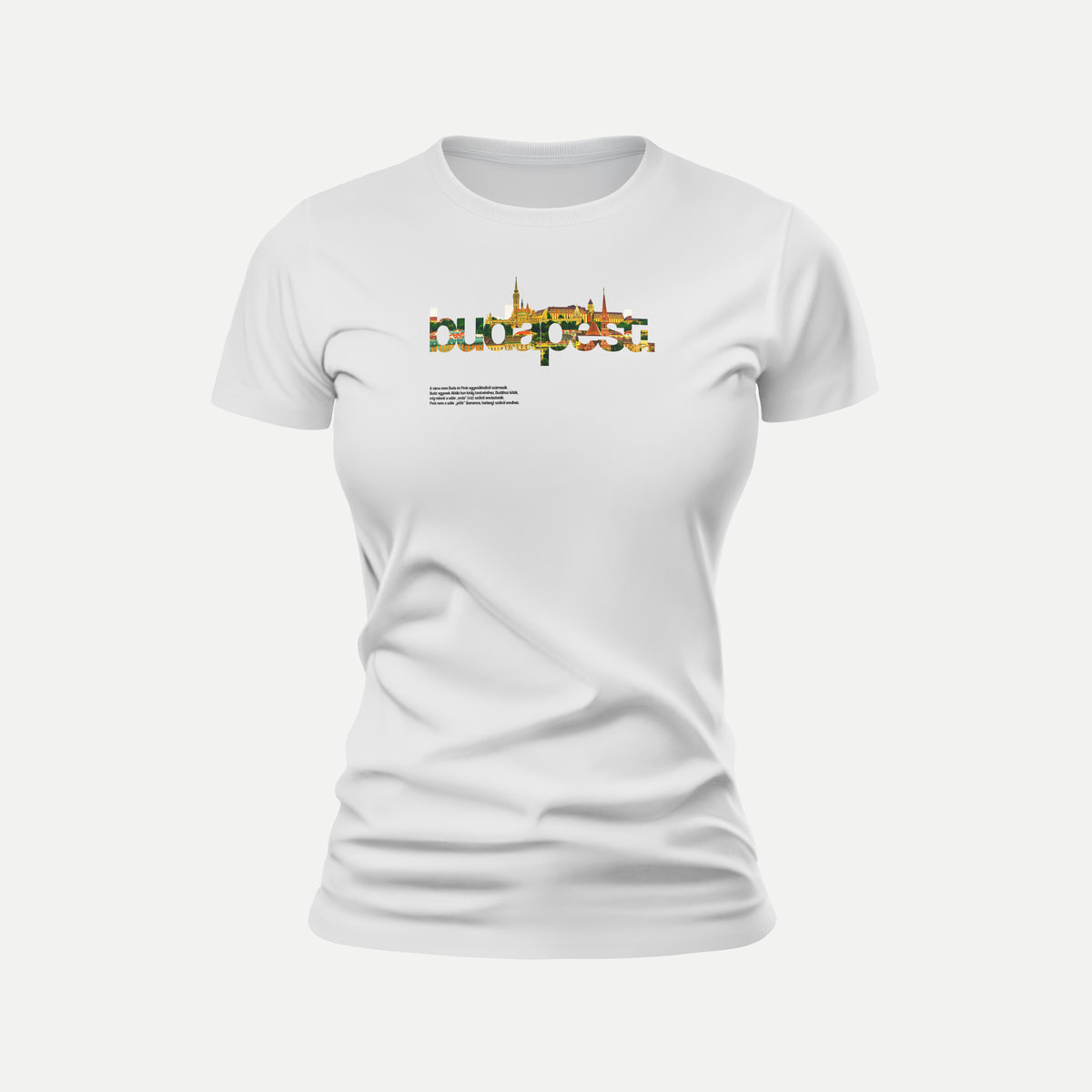 BUDAPEST 3.0 -  Női Pamut Póló