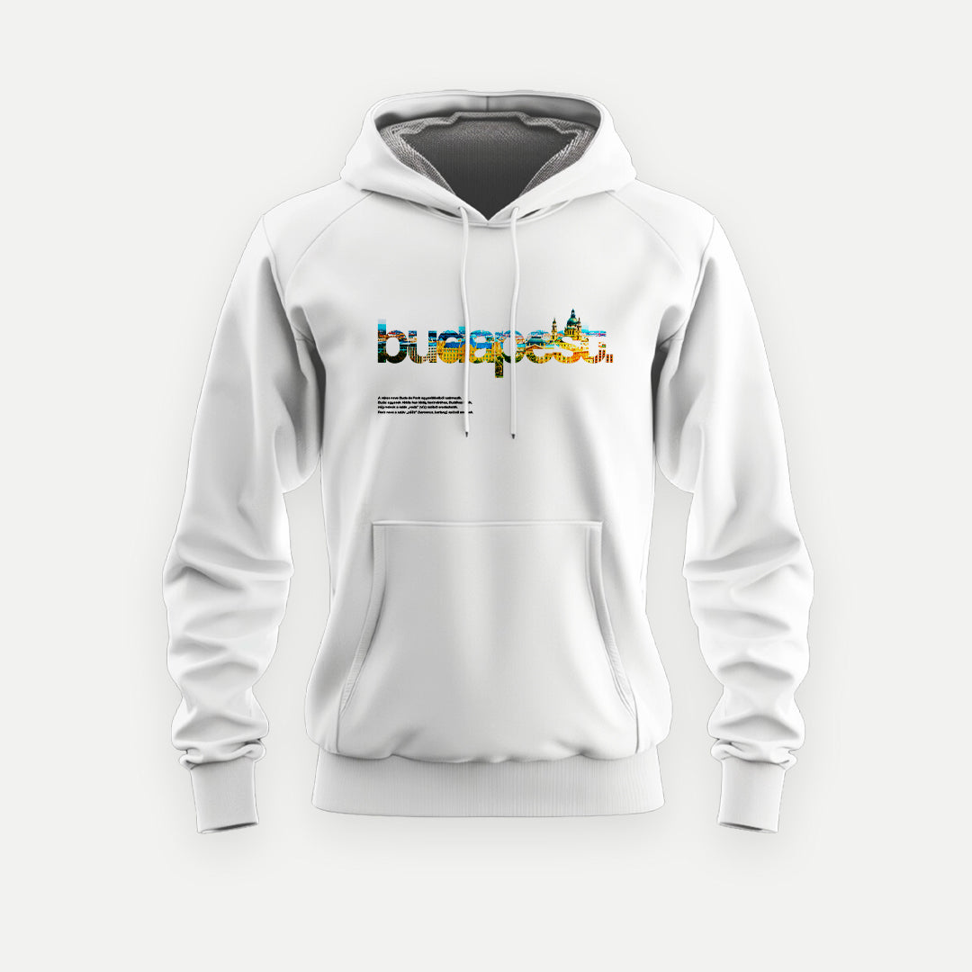 BUDAPEST 2.0 - Kapucnis Pulóver