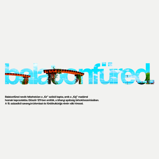 BALATONFÜRED 1.0 - Pamut Póló
