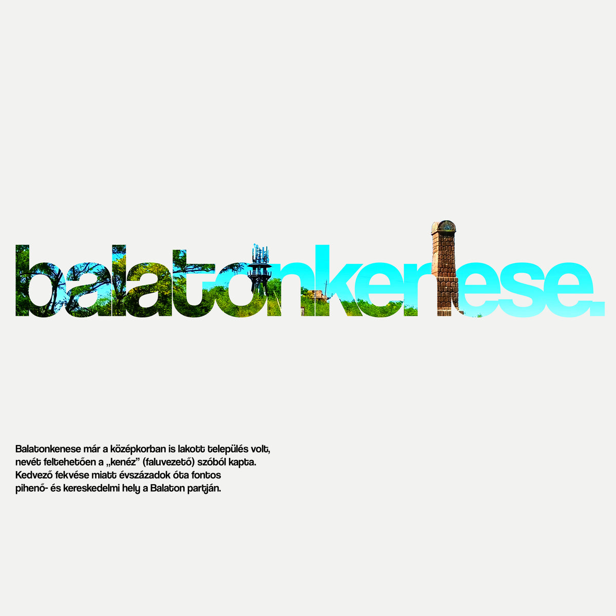 BALATONKENESE 1.0 - Vászontáska - Huniwear