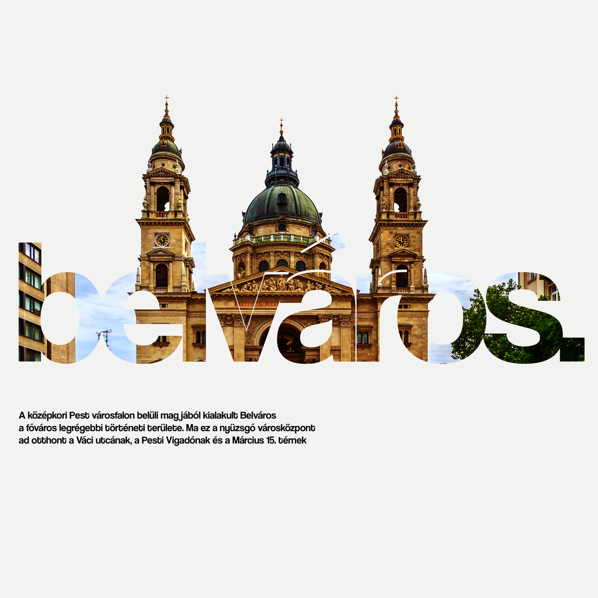 BELVÁROS 1.0 - Pamut Póló