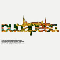 BUDAPEST 3.0 -  Női Pamut Póló