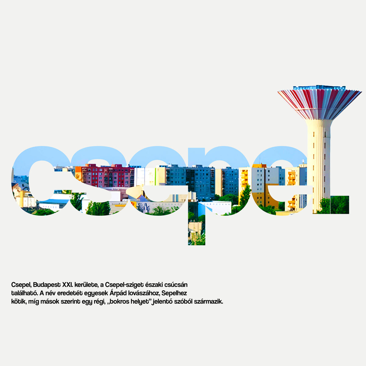 CSEPEL 1.0 - Vászontáska