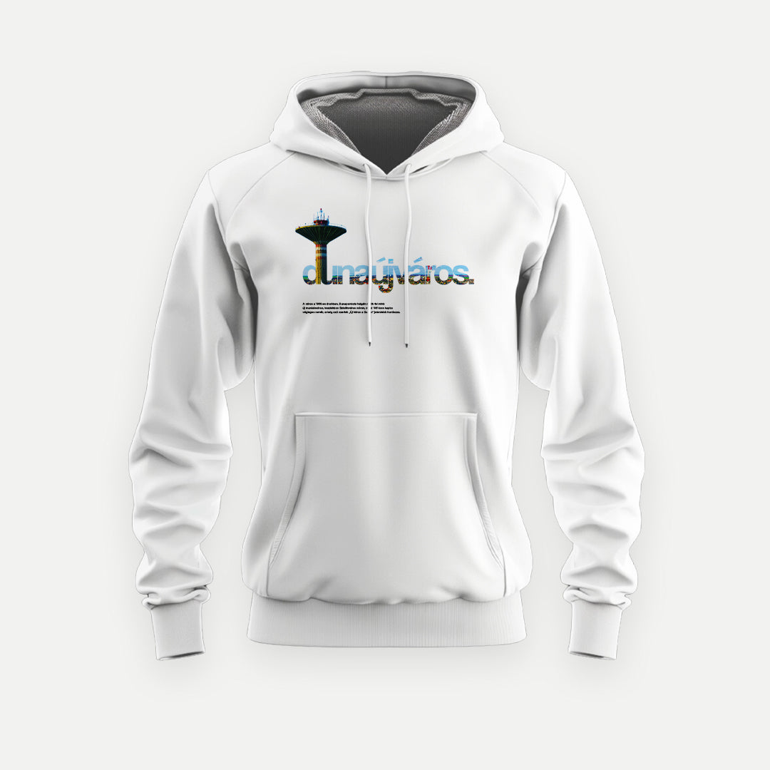 DUNAÚJVÁROS 1.0 - Kapucnis Pulóver
