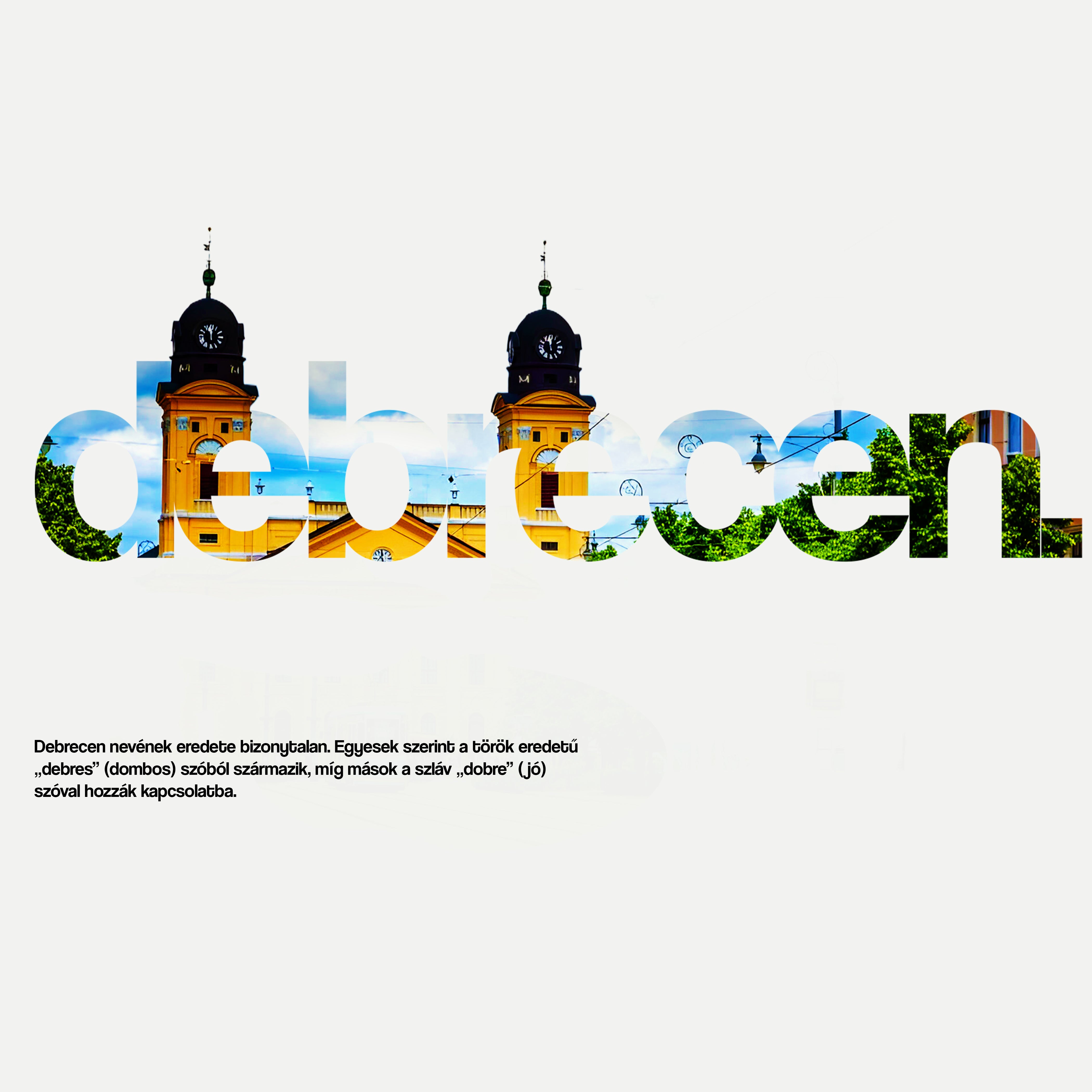 DEBRECEN 1.0 - Pamut Póló - Huniwear