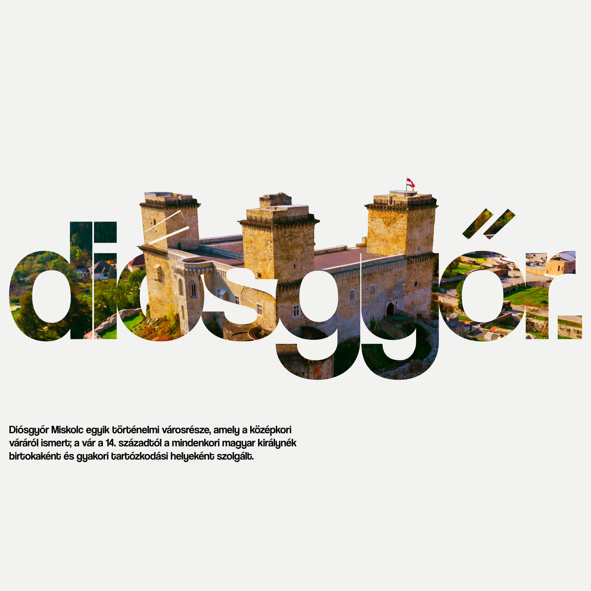 DIÓSGYŐR 1.0 - Kapucnis Pulóver