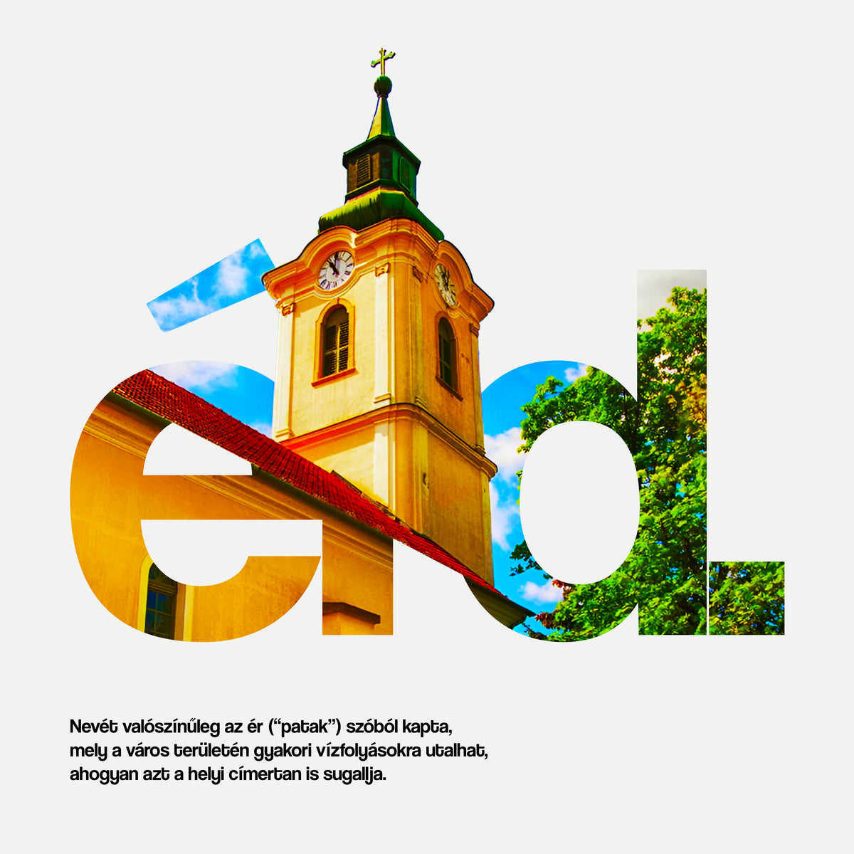 ÉRD 1.0 - Kapucnis Pulóver