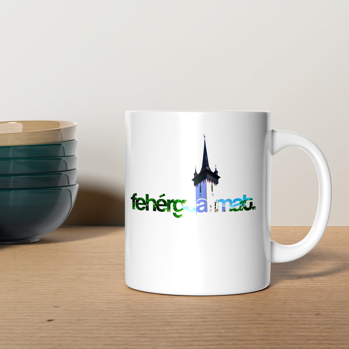 FEHÉRGYARMAT 1.0 - Bögre - Huniwear