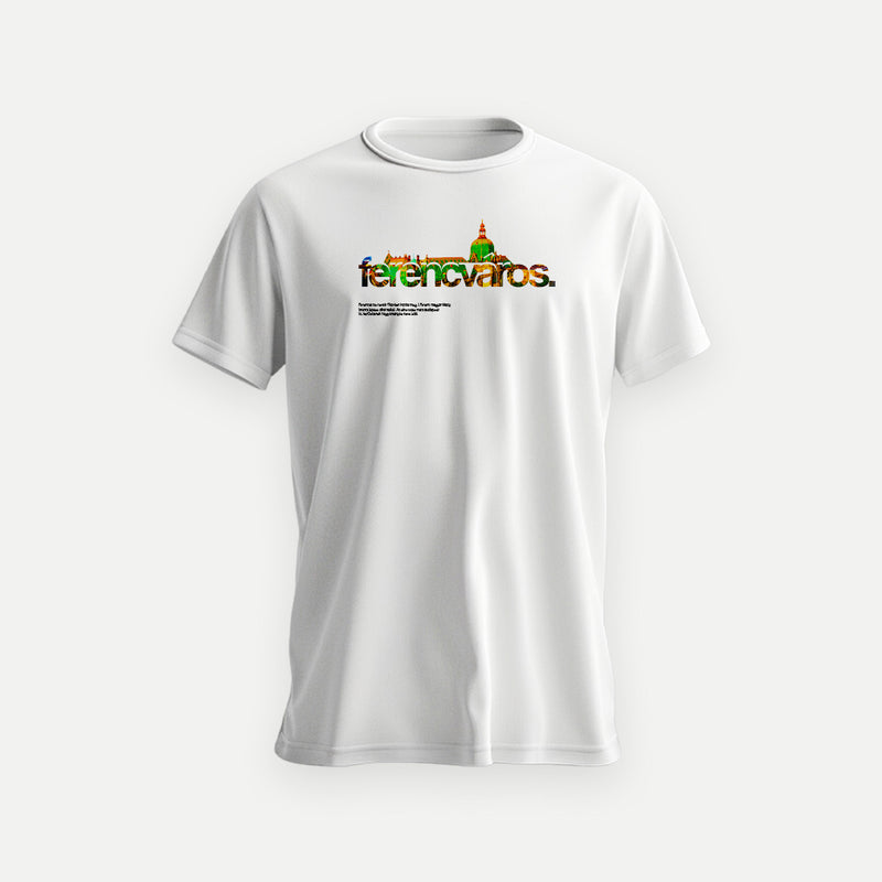 FERENCVÁROS 1.0 - Pamut Póló | Fehér / S - Huniwear