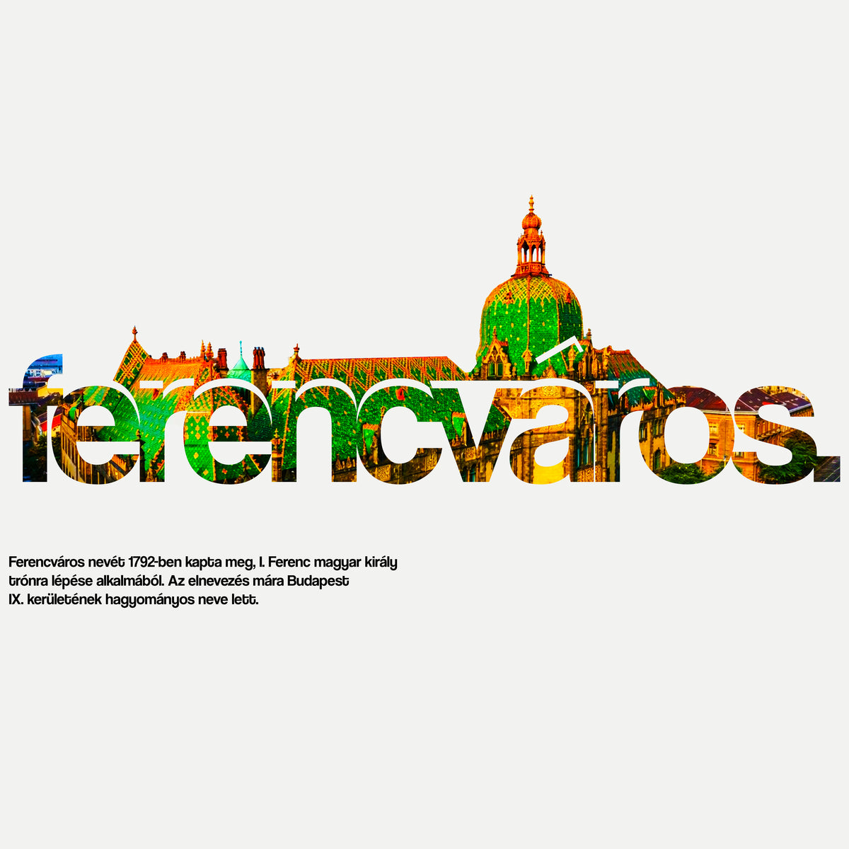 FERENCVÁROS 1.0 - Pamut Póló