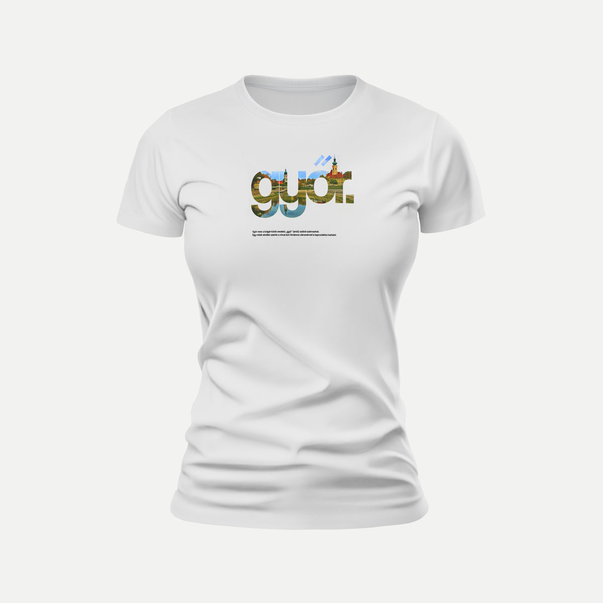 GYŐR 1.0 -  Női Pamut Póló