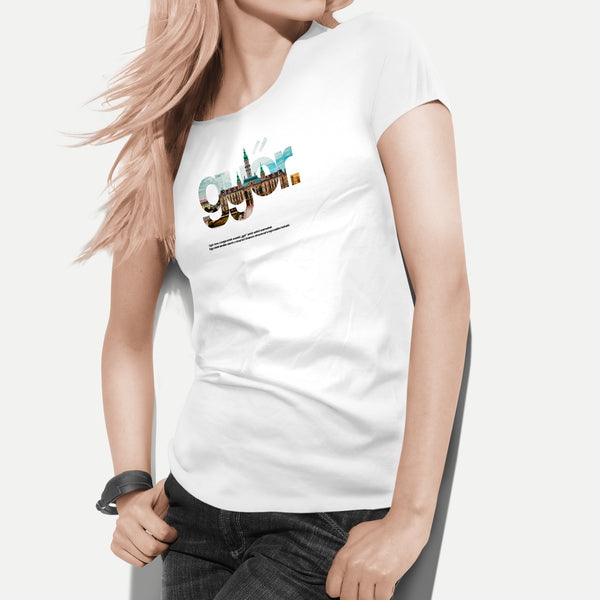 GYŐR 2.0 -  Női Pamut Póló