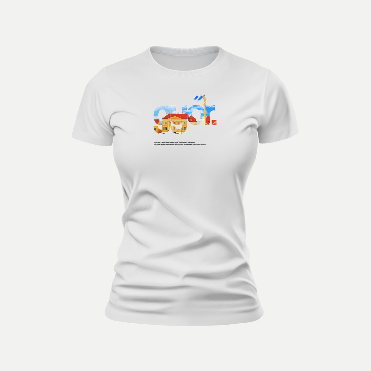 GYŐR 3.0 -  Női Pamut Póló