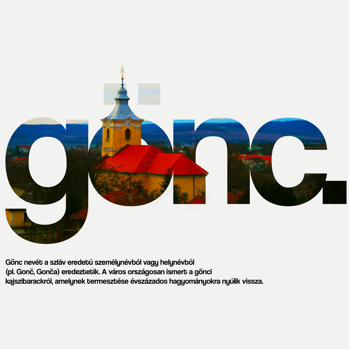 GÖNC 1.0 - Kapucnis Pulóver