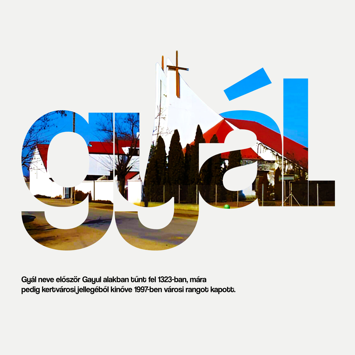 GYÁL 1.0 - Kapucnis Pulóver