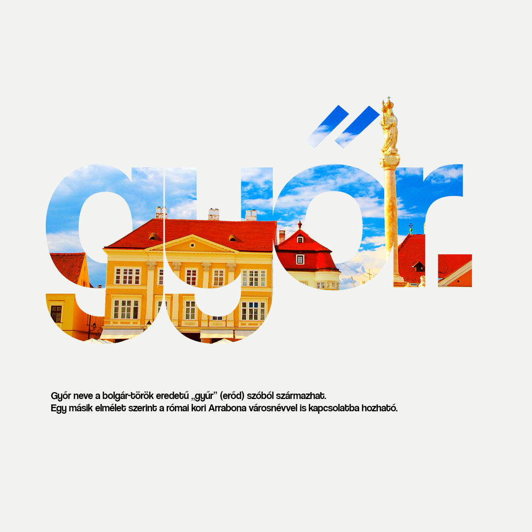 GYŐR 3.0 - Vászontáska - Huniwear