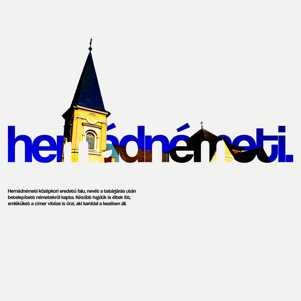 HERNÁDNÉMETI 1.0 - Vászontáska