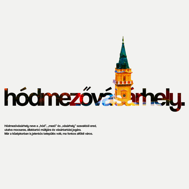 HÓDMEZŐVÁSÁRHELY 1.0 - Pamut Póló