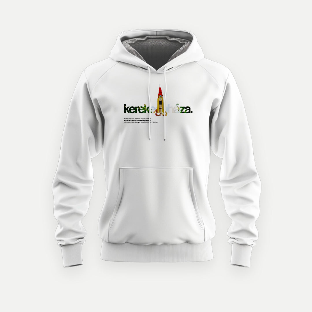 KEREKEGYHÁZA 1.0 - Kapucnis Pulóver