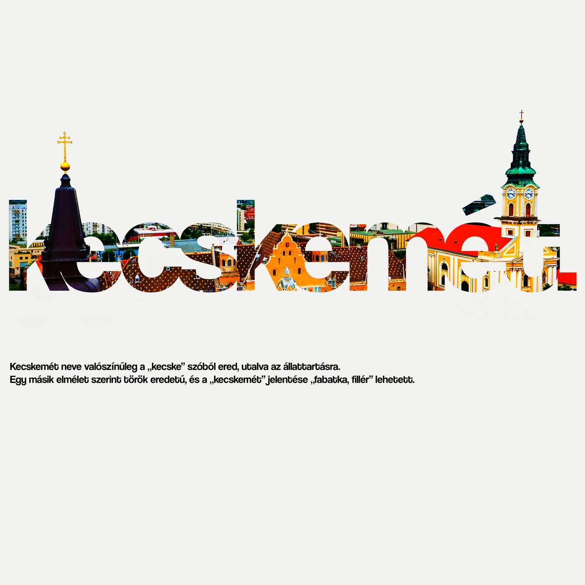 KECSKEMÉT 1.0 - Kapucnis Pulóver