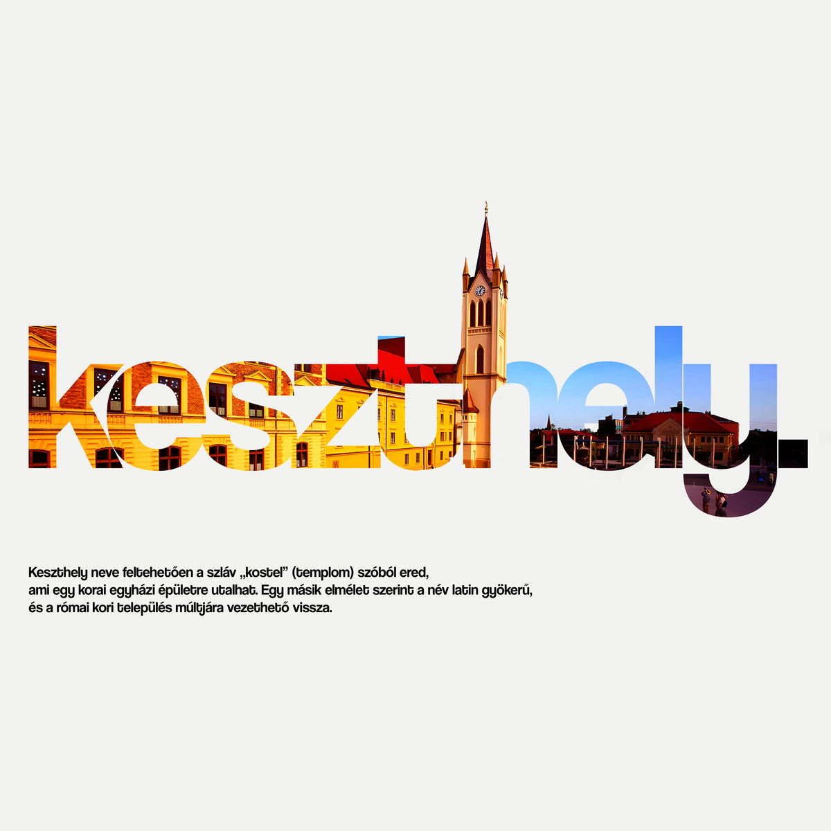 KESZTHELY 1.0 - Pamut Póló