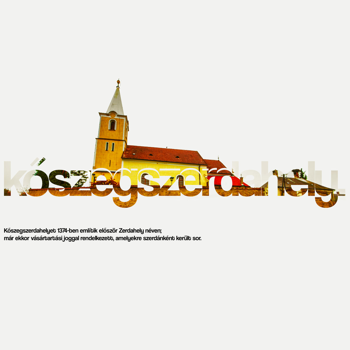 KŐSZEGSZERDAHELY 1.0 - Kapucnis Pulóver