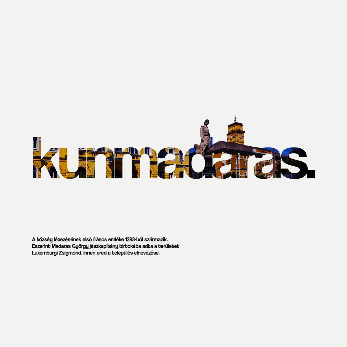 KUNMADARAS 1.0 - Kapucnis Pulóver