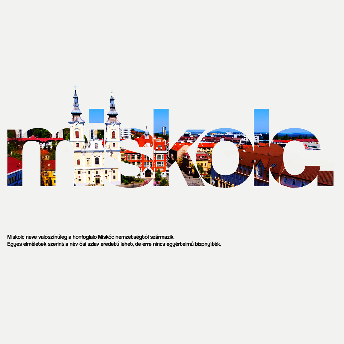 MISKOLC 1.0 -  Női Pamut Póló