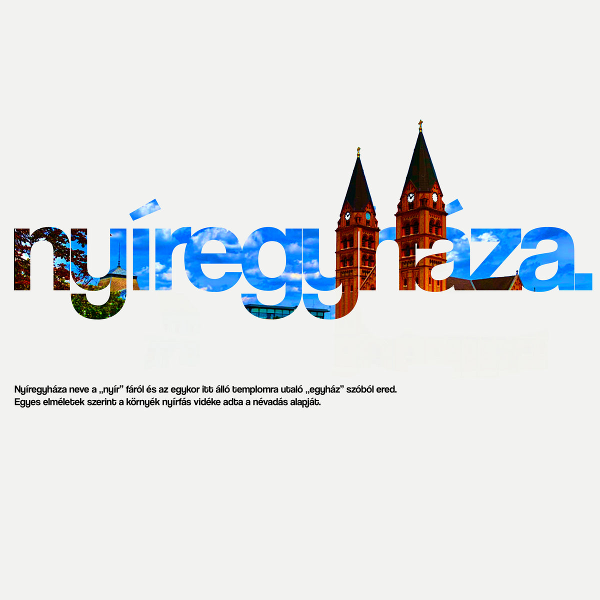 NYÍREGYHÁZA 1.0 - Kapucnis Pulóver