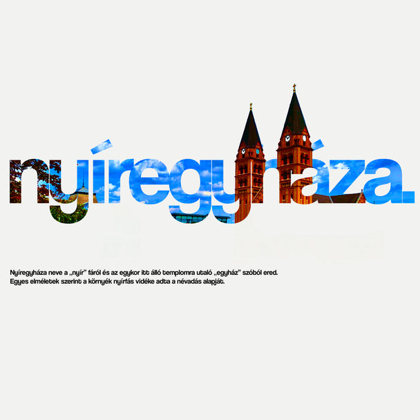 NYÍREGYHÁZA 1.0 - Pamut Póló