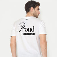 Proud to be Hungarian – Pamut Póló - Huniwear