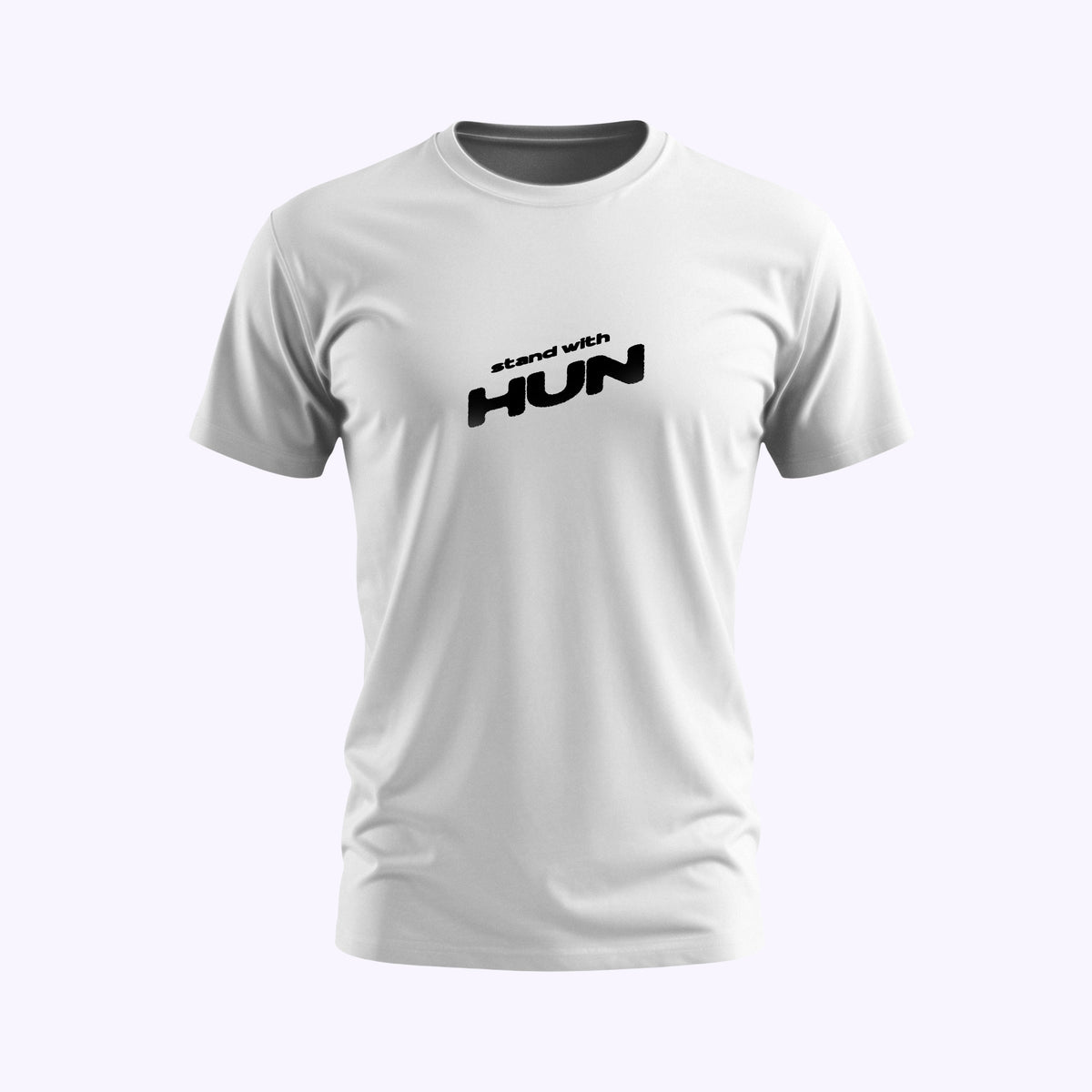 Stand with HUN – Férfi Pamut Póló - Huniwear