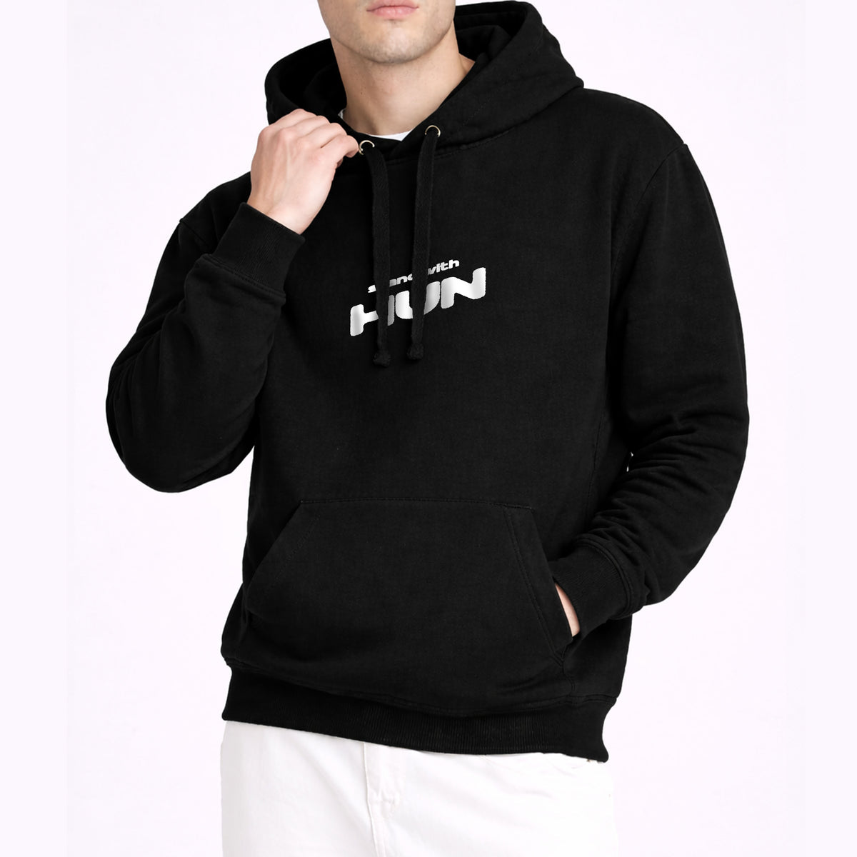 Stand with HUN - Férfi Kapucnis Pulóver