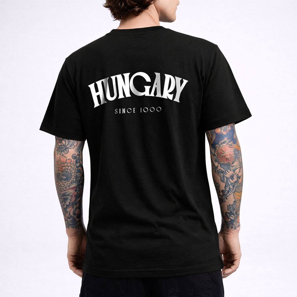 Hungary Since 1000 – Férfi Pamut Póló - Huniwear