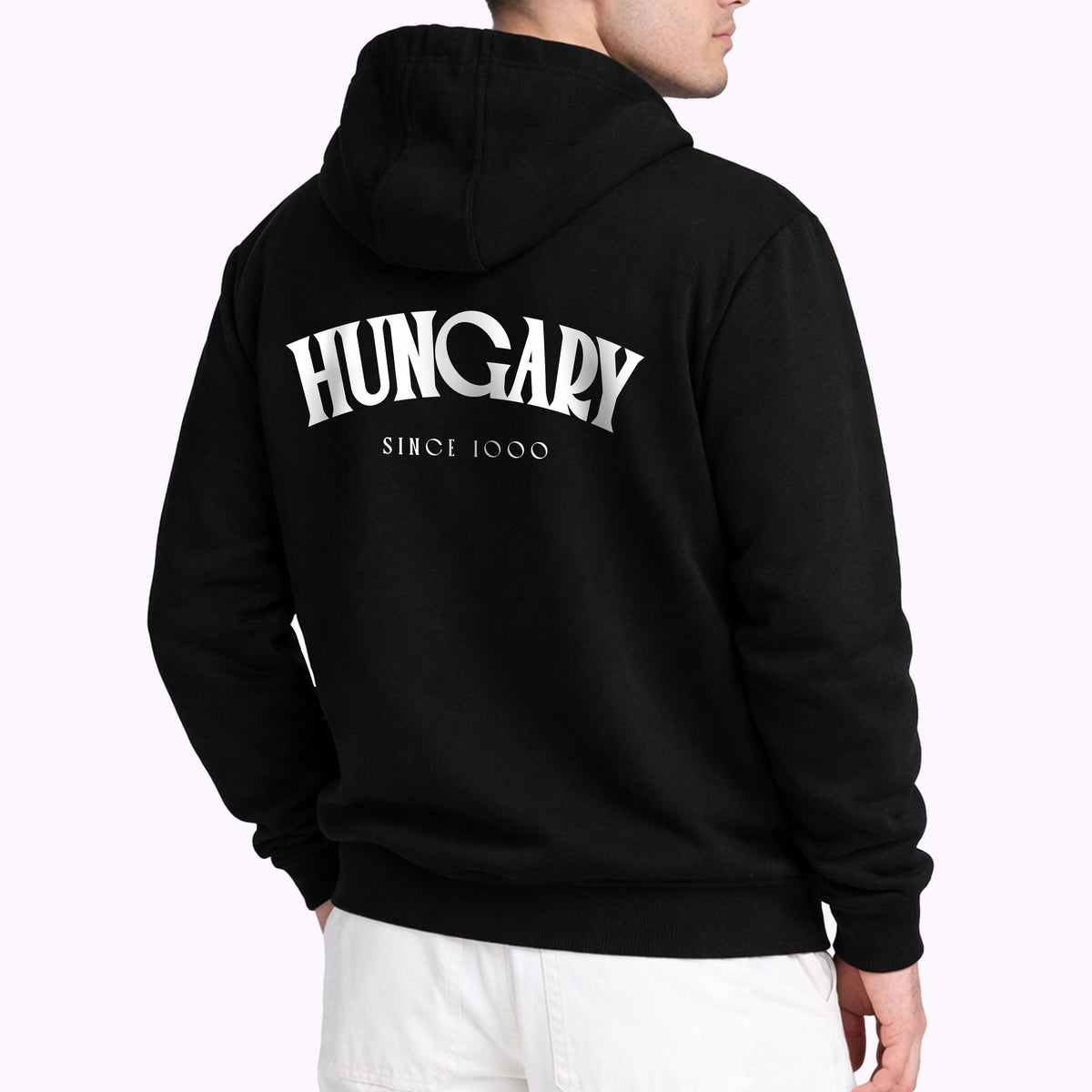 Hungary Since 1000 - Férfi Kapucnis Pulóver