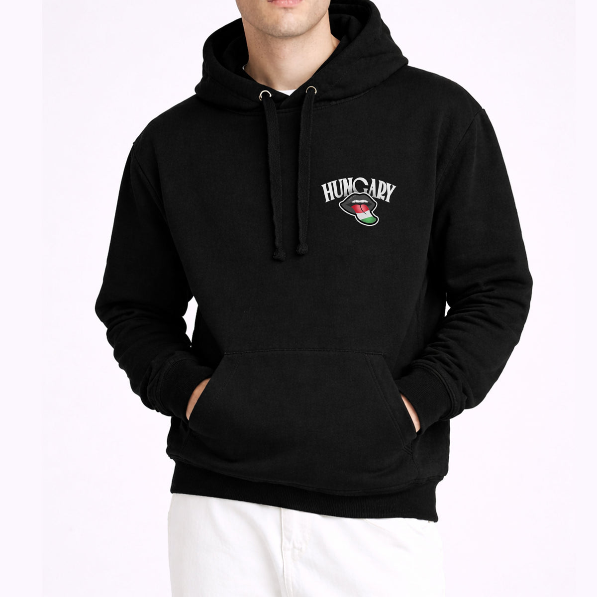 Hungary Since 1000 - Férfi Kapucnis Pulóver