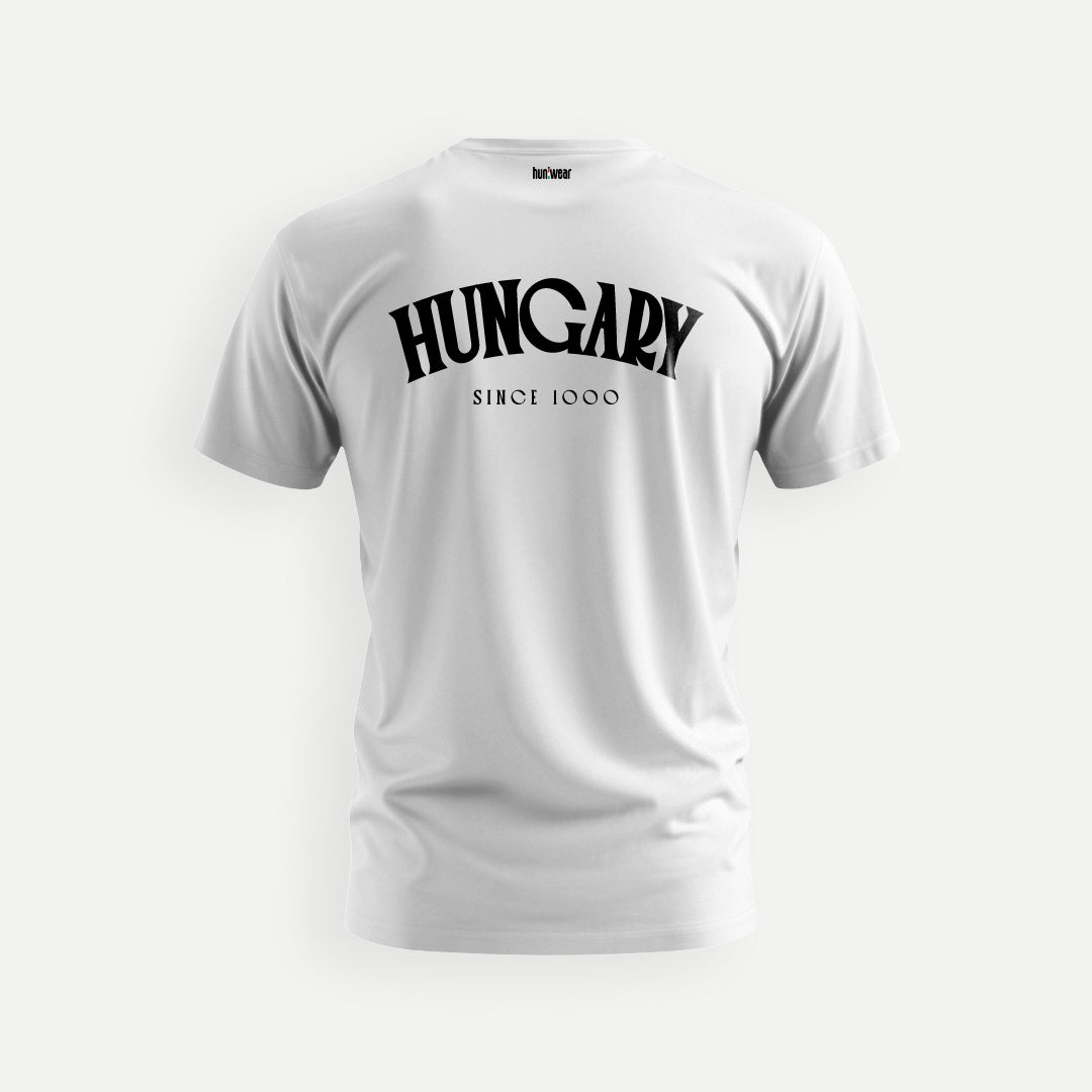 Hungary Since 1000 – Pamut Póló - Huniwear