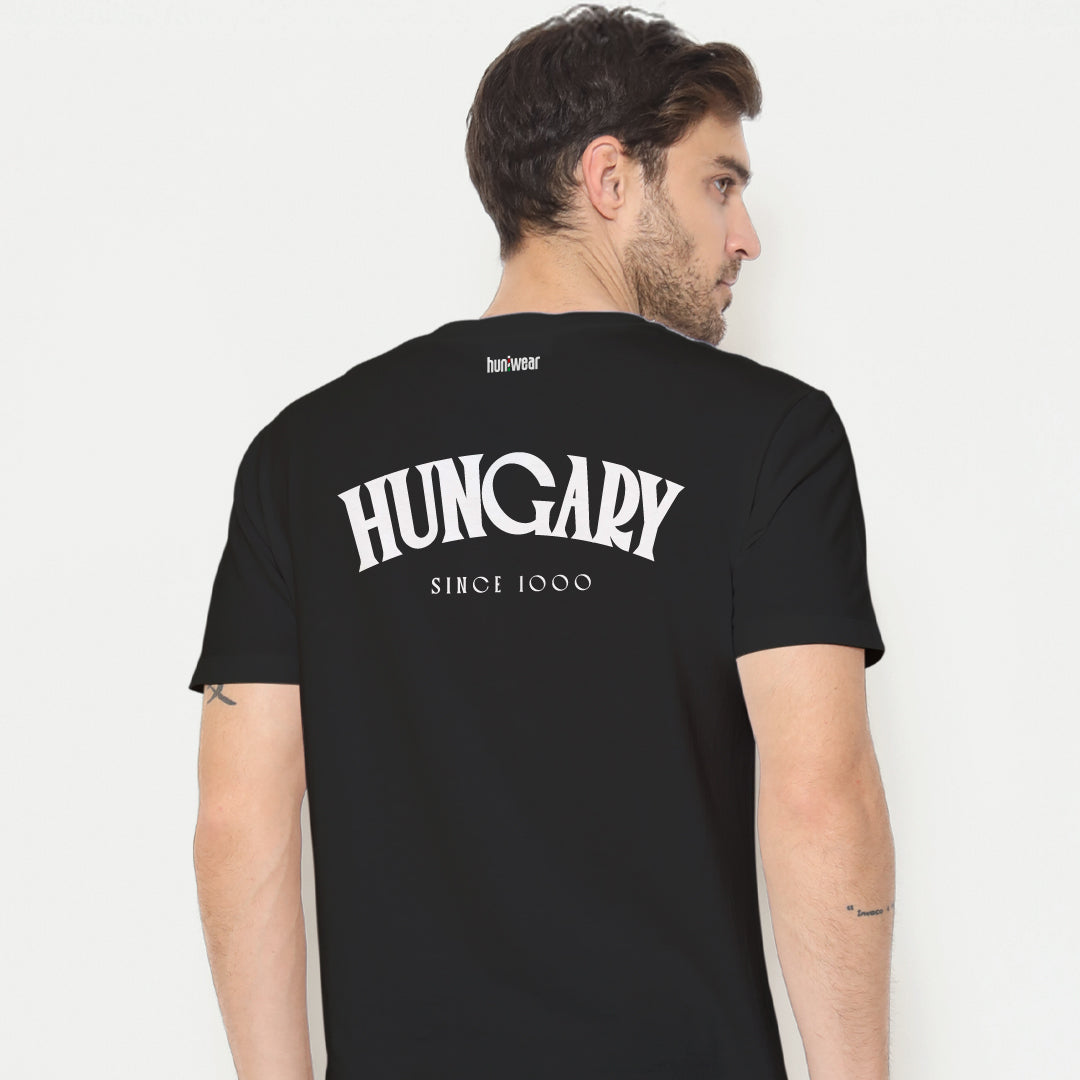 Hungary Since 1000 – Pamut Póló - Huniwear