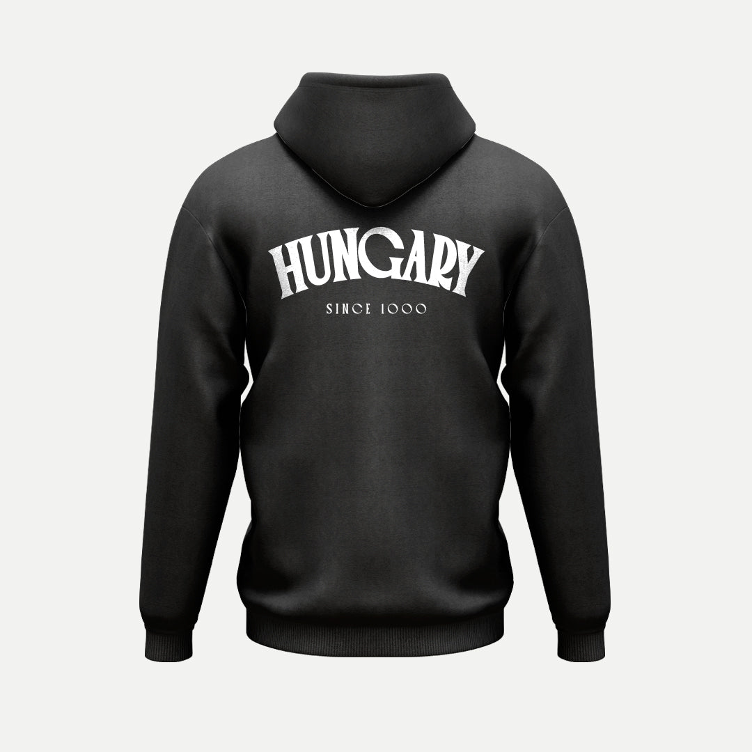 Hungary Since 1000 - Kapucnis Pulóver - Huniwear
