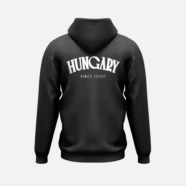 Hungary Since 1000 - Kapucnis Pulóver - Huniwear