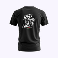 Piros Fehér Zöld – Férfi Pamut Póló - Huniwear