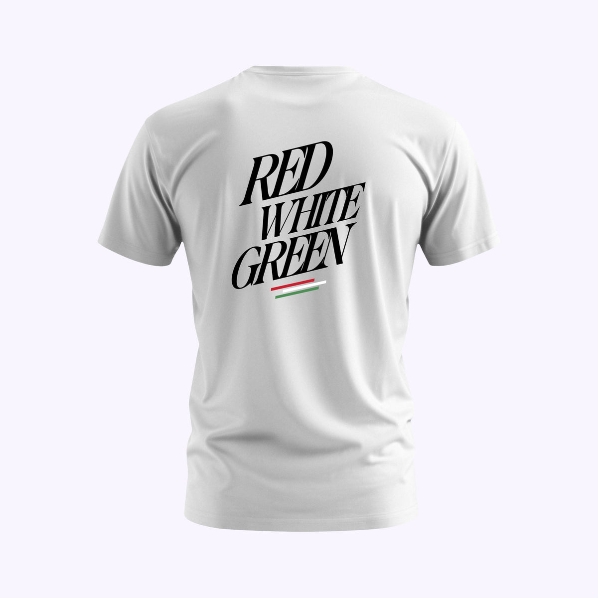 Piros Fehér Zöld – Férfi Pamut Póló - Huniwear