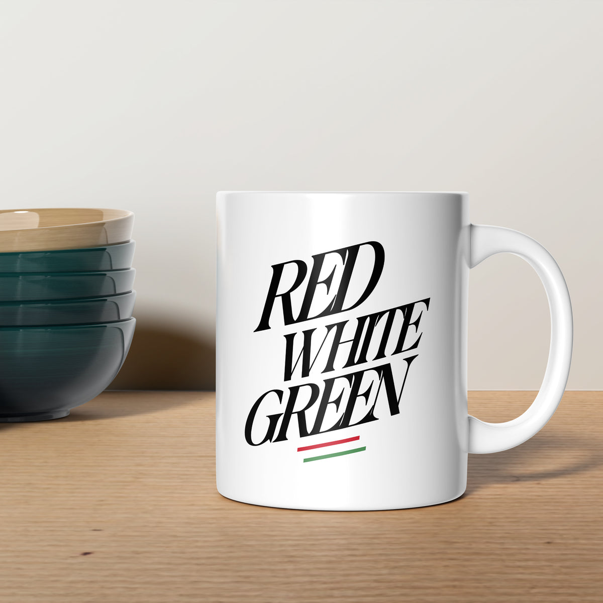 Piros Fehér Zöld - Bögre