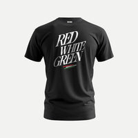 Piros Fehér Zöld – Pamut Póló - Huniwear