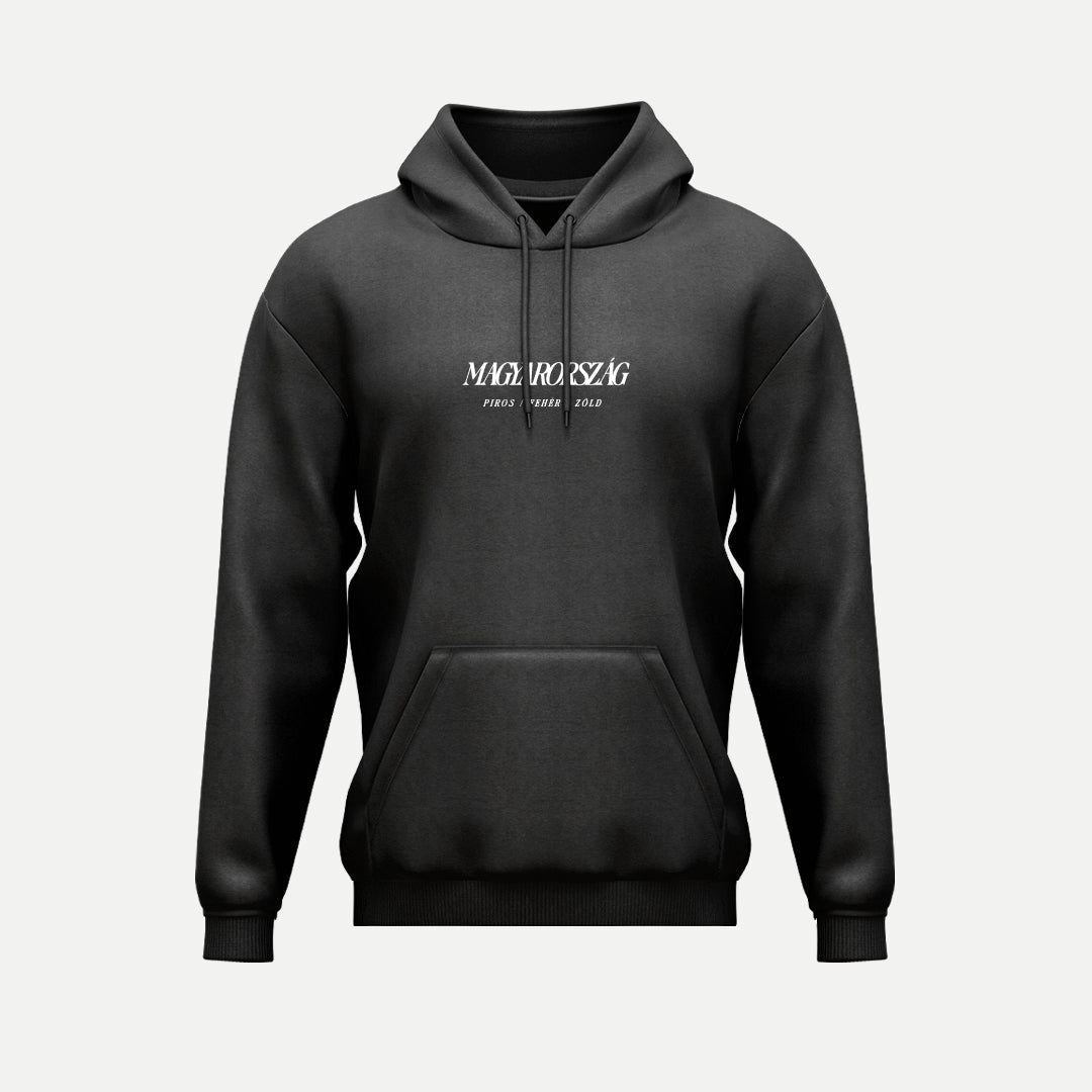 Piros Fehér Zöld - Kapucnis Pulóver - Huniwear