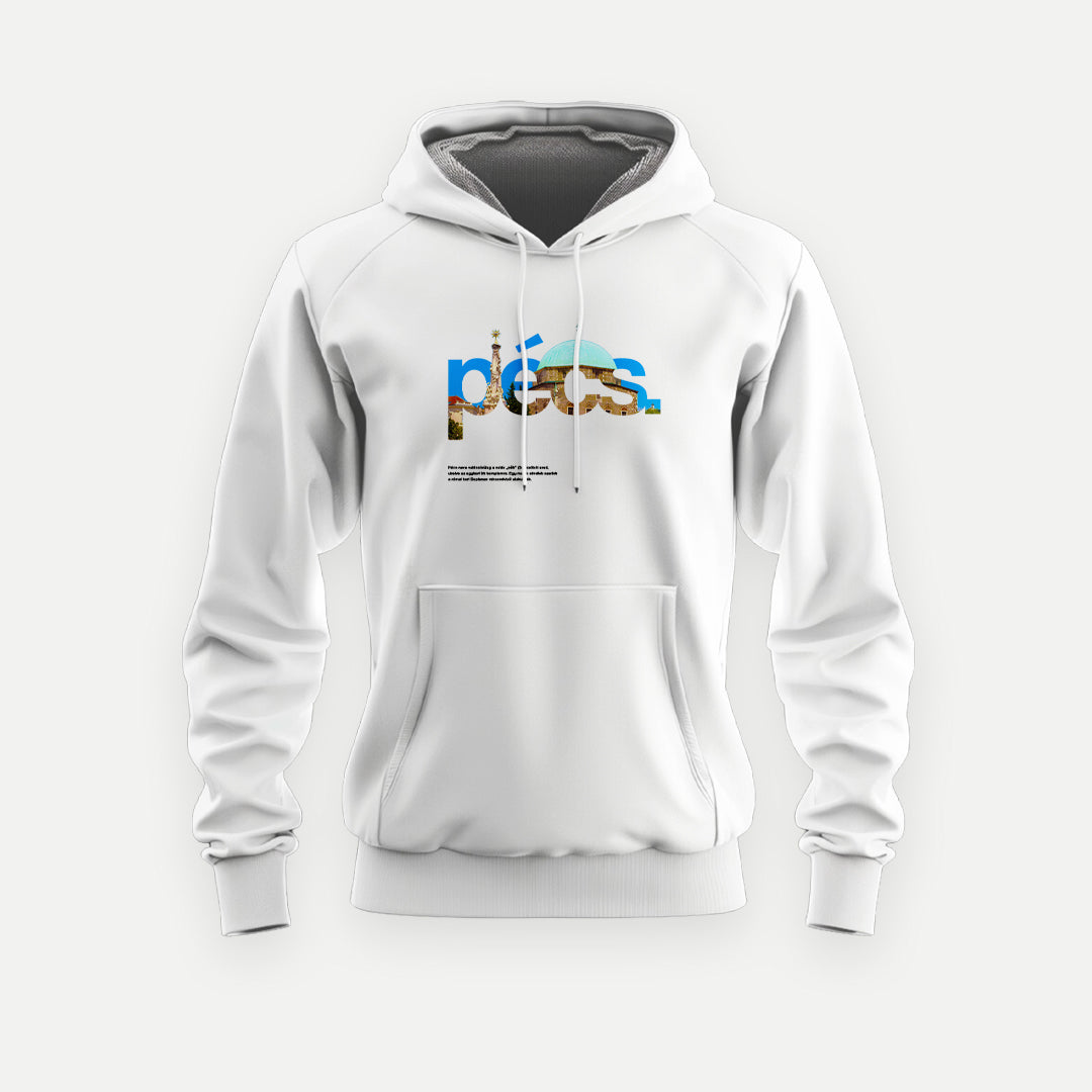 PÉCS 1.0 - Kapucnis Pulóver